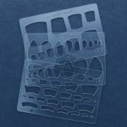 Modello rigido per pasta polimerica 152x100 mm Mini arco