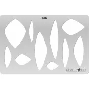 Modello rigido per pasta polimerica 152x100 mm modelli Geometrici