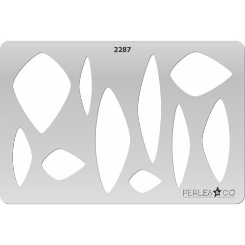 Modello rigido per pasta polimerica 152x100 mm modelli Geometrici