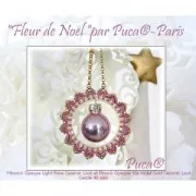 Minos® di Puca® 2.5x3 mm Opaque Red Coral Tweedy x5g