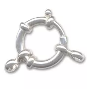 Chiusura ad anello mm. 20 Argento 925 x1