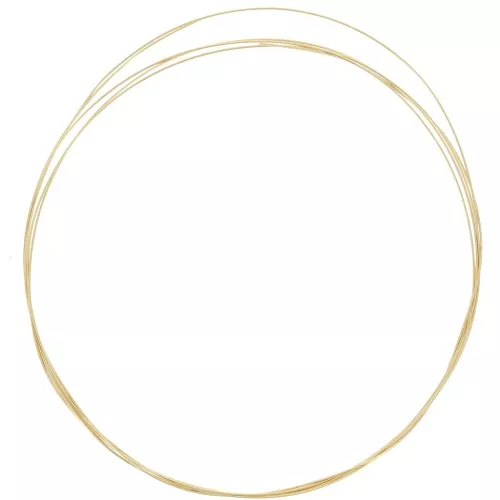 Filo duro mm. 0.5 in Gold filled x 1.5m