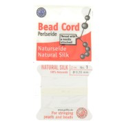 Filo in Seta 0.35 bianco x2m