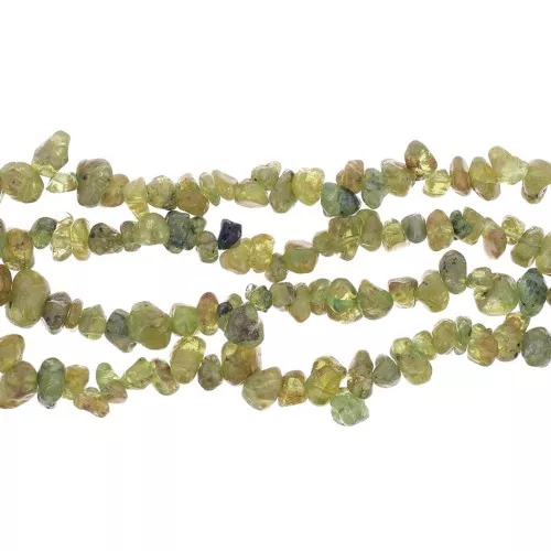 Perle di chips di Peridot 5 - 8 mm x84 cm