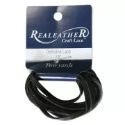 Lacet cuir de daim