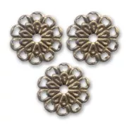 Intercalari metallo mm.  8 bronzo x10