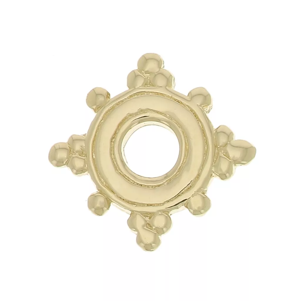 Vendita distanziatore liscio a forma rondella argentato misura 3x2mm