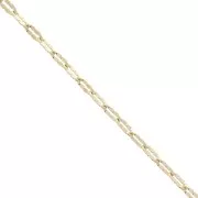 Catena 4 mm - Placcato Oro 3 micron x50cm