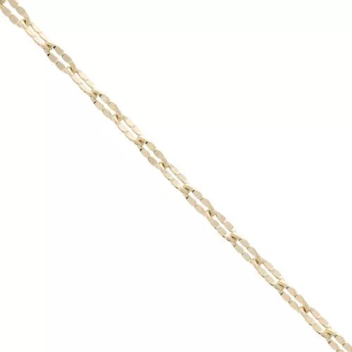Catena 4 mm - Placcato Oro 3 micron x50cm