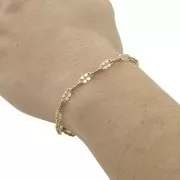 Catena 4 mm - Placcato Oro 3 micron x50cm