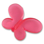 Farfalla mm. 20x28 Lampone x1