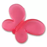 Farfalla mm. 20x28 Lampone x1