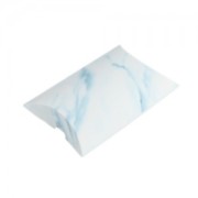 Scatolina cartone marmo per bijoux 16.5x10x3cm Bianco - Blu x1|raw }}