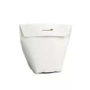 Scatola regalo in cartone fai da te 10x12x6 cm - Bianco x1