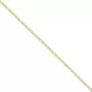Catena maglia veneziana rettangolo 1.8 mm in Gold filled x50cm