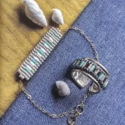 Tessitura e ricamo di perle Miyuki - 100 modelli da realizzare in perle Miyuki x1