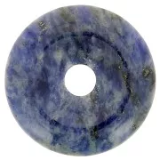 Donuts 30 mm pietra gemma - Sodalite x1