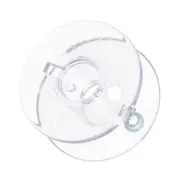 Spolette da macchina da cucire 20x11 mm - Trasparente x10