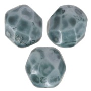 Sfaccettate mm. 6 Emerald Marmorizzato x25