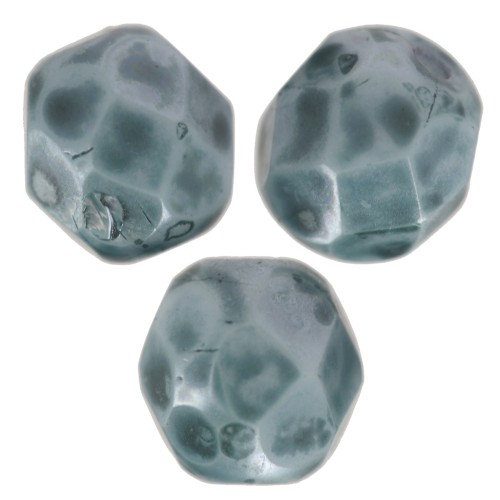 Sfaccettate mm. 6 Emerald Marmorizzato x25