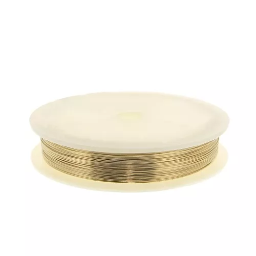 Filo duro mm. 0.5 in Gold filled x10 m