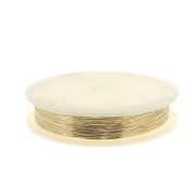 Filo duro mm. 0.4 in Gold filled x10 m