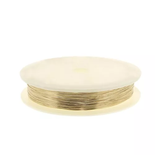 Filo duro mm. 0.4 in Gold filled x10 m