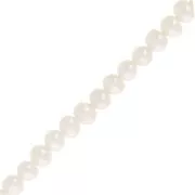 Perle d'acqua dolce barocche irregolari 4x5 mm - Grado AA Bianco x39cm