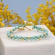 Filo nylon trecciato mm. 0.8 Verde Mozzo x m. 2.90