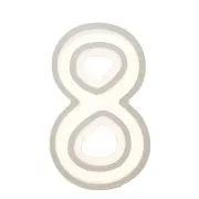 Stampo silicone per fare la cifra 8 in resina 40x23 mm x1