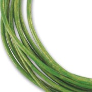 Cordone cuoio mm. 1 Verde Metallizzato x m. 2.95