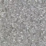 Miyuki Delica 15/0 DBS1231 - Transparent Gray Mist Luster x5g