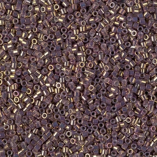 Miyuki Delica 15/0 DBS1010 - Metallic Earth Batik Gold Iris x5g