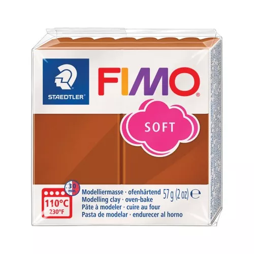 Pasta per modellare Fimo Soft gr. 57 Caramella (n°7)