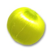 Perle satin mm. 14 Giallo Fluo x4