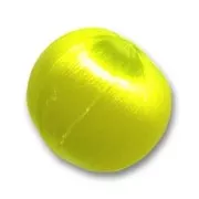 Perle satin mm. 14 Giallo Fluo x4