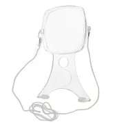 Lente d'ingrandimento quadrata mani libere- Trasparente x1