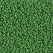 Rocaille Miyuki 11/0 411 - Opaque Green confezione da 100g