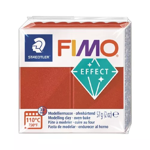 Pasta per modellare Fimo Effect gr. 57 Rame Metallic (n°27)