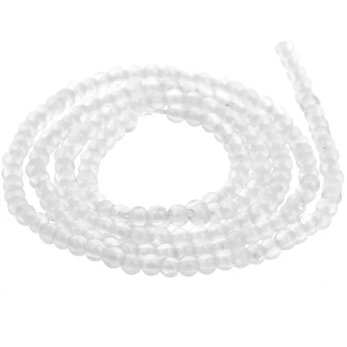 Perline rotonde da 2 mm in pietra semipreziosa x39cm