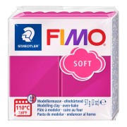 Pasta per modellare Fimo Soft gr. 57 Lampone (n°22)