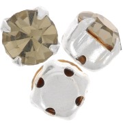 Chatons montés mm. 6 Black Diamond x5|raw }}