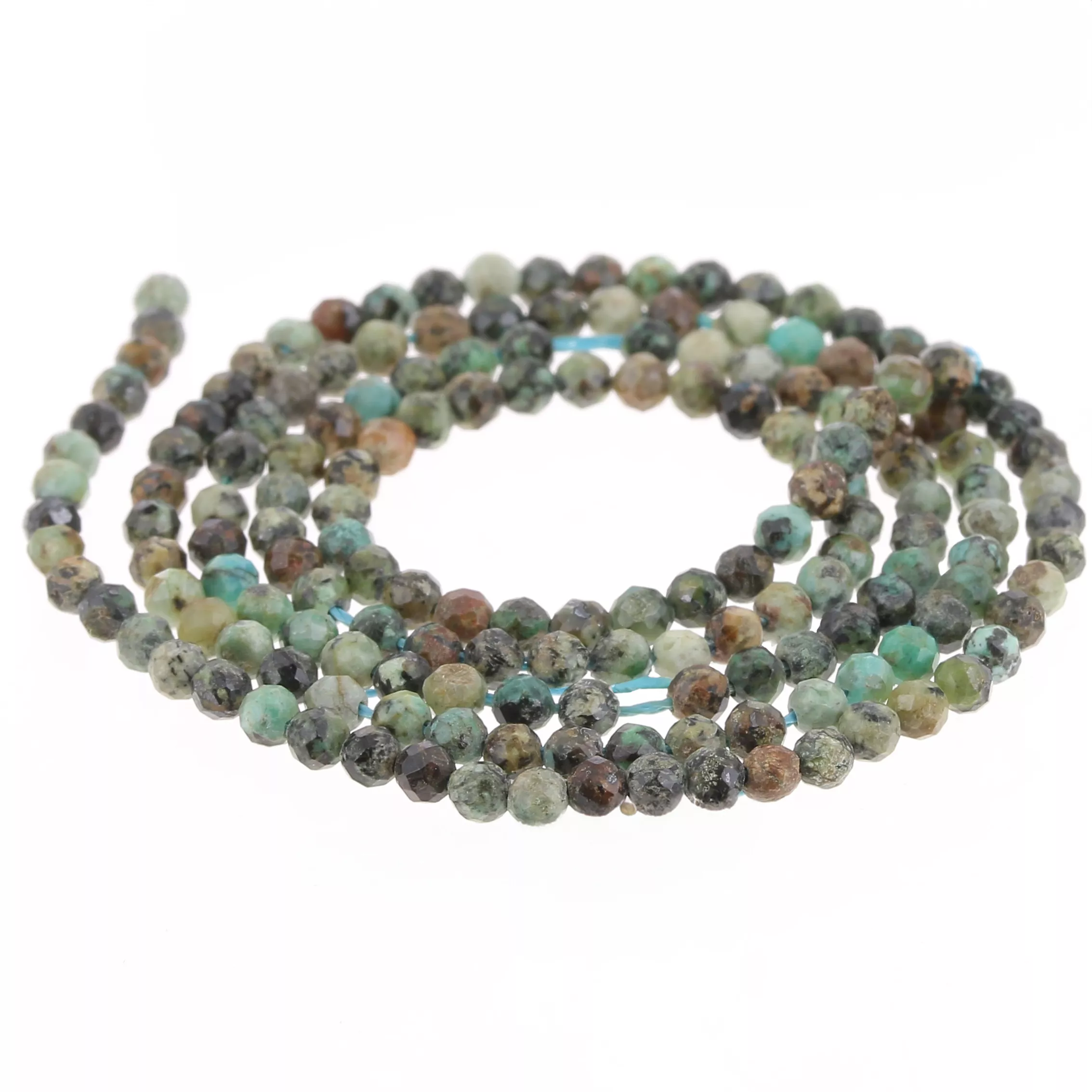 Perle Di Diaspro Naturale 10 Mm - 18 Pezzi Circa - Design Nenad N021 - Multicolore