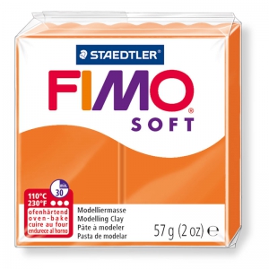 Pasta per modellare Fimo Soft gr. 57 Mandarino (n°42)