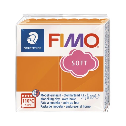 Pasta per modellare Fimo Soft gr. 57 Mandarino (n°42)
