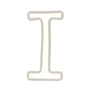 Stampo silicone per fare la lettera I in resina 40x18mm x1