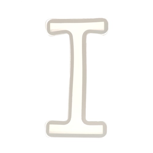 Stampo silicone per fare la lettera I in resina 40x18mm x1