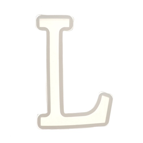 Stampo silicone per fare la lettera L in resina 40x23mm x1