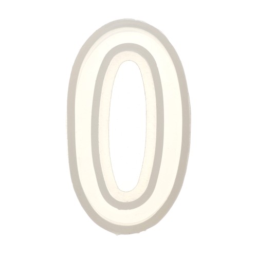 Stampo silicone per fare la lettera O in resina 40x23mm x1