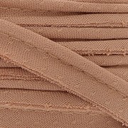 Bordino di viscosa Atelier Brunette 10 mm Dobby Maple x1m